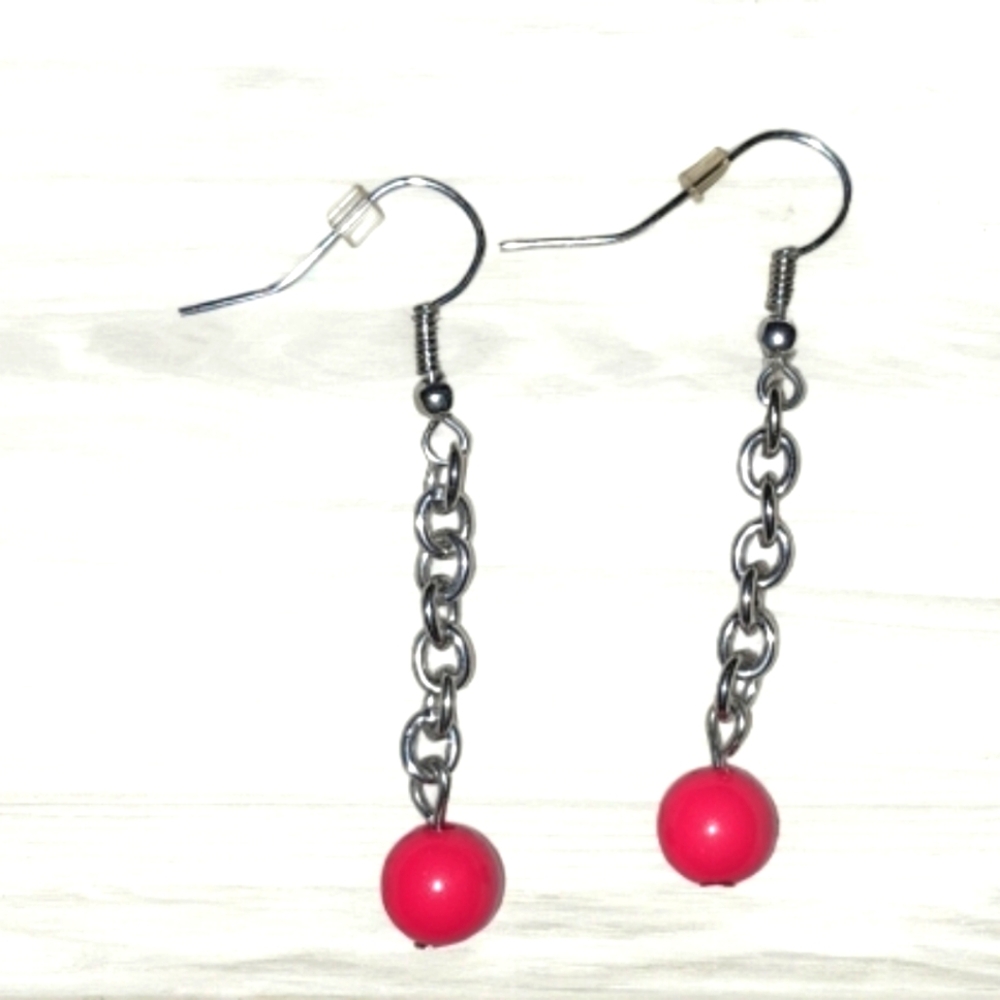 Handmade beaded earrings
